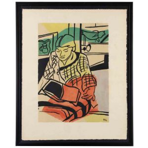 Fernand Leger - La Lecture – Contemporary Artwork 