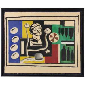 Fernand Leger - Nature Morte au Buste – Contemporary Artwork 