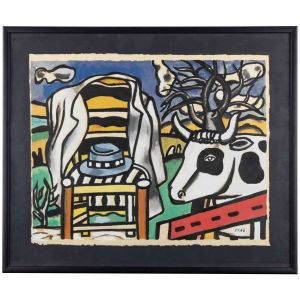 Fernand Leger - La Vache et la Chaise – Contemporary Artwork 