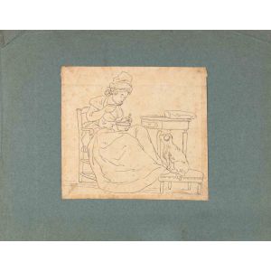 Woman and Dog