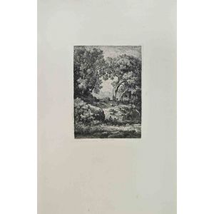 Pontus Cinier - Campagne de Rome - Vintage Photograph 