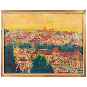 Sirio Pellegrini - View of Rome – Contemporary Artwork 