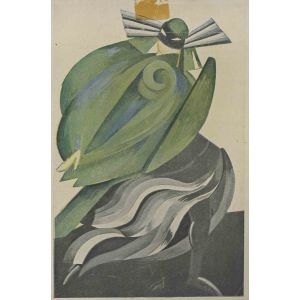 Alexandra Exter - Costumed Man – Modern Artwork 