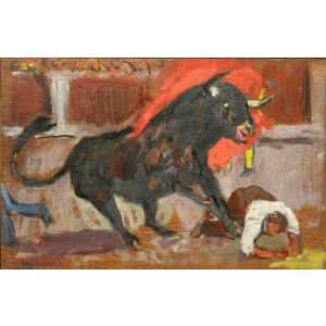 Marco Novati – Bullfight – Modern Artwork 