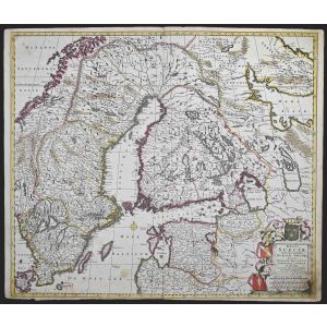 Federick de Witt - Regni Sueciae Tabula Generalis – Modern Artwork 