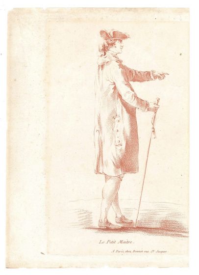 Le Petit Maitre by Louise-Marin Bonnet - Old Master Artwork