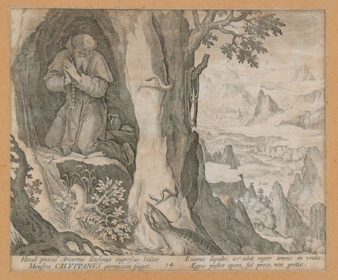 Caluppanus by Johannes Sadeler - Old Master's Original Print