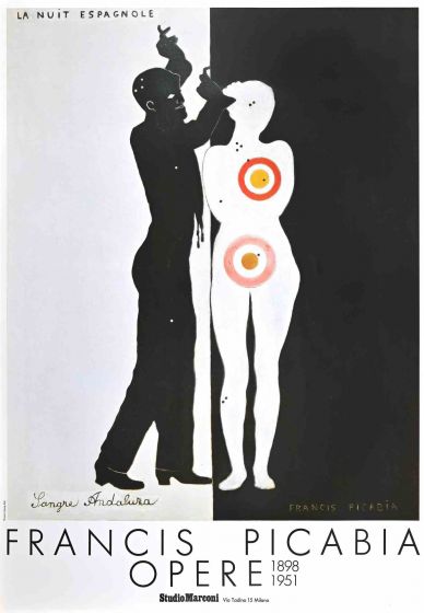 Picabia La Nuit espagnole - Poster Exhibition