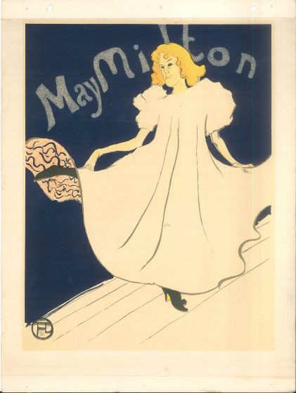 May Milton by Henri de Toulouse Lautrec - Modern Artwork
