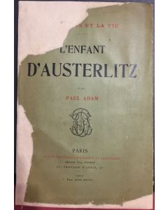 L'Enfant D'Austerlitz by Paul Adam - Rare Book 