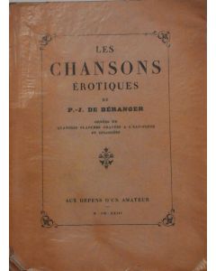 Les Chansons érotiques de P.-J. De Béranger