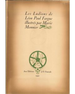 Léon Paul Fargue, Les Ludions, Marie Monnier, Paris, J.O. Fourcade, 1930, Modern Art, Modern Art Rare Books, Rare Books