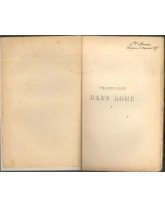 Stendhal, Promenades dans Rome, Paris, Calmann-Lévy, Rare Books