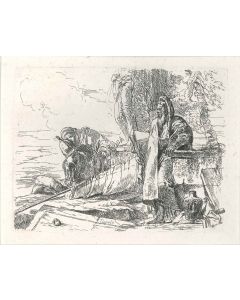 Giambattista Tiepolo, Filosofo in piedi e due figure