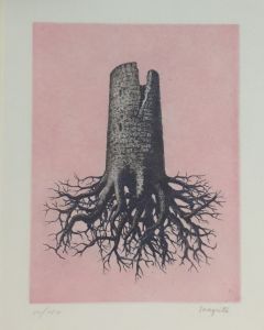 La Folie Almayer ou L'Arbre Rose by René Magritte - Surrealism
