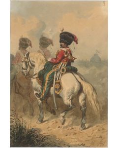Cavalry by Theodore Fort - Old Masters Artwork
