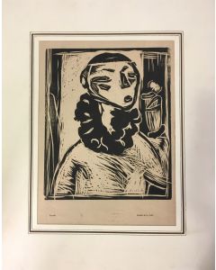 Portrait Of Woman by Arturo Martini - Modern Artwork