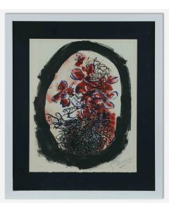 Bouquet de Fleurs (Frontispiece from Braque Lithographe)