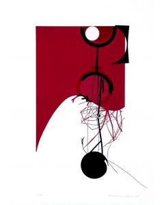 Half Red by Gianni Polidori - Contemporary Art