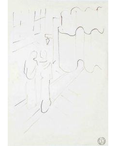 La Chambre - From "Les Enfants Terribles" by Jean Cocteau - Surrealist Artwork 
