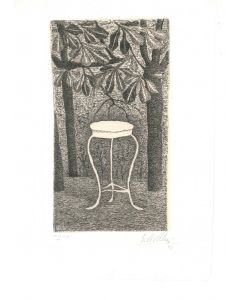 Table In The Wood by Giuseppe Viviani - Modern Artwork