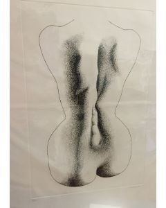 Woman Nude From The Back di Giacomo Porzano