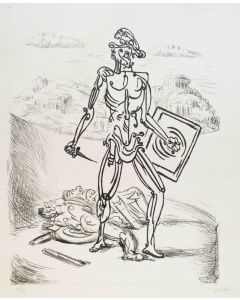Le Gladiateur by Giorgio de Chirico - Surrealism