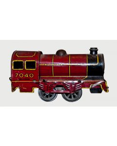 Wind up Locomotive Wells-Brimtoy 7040 - Decorative Objects