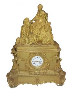 Leroy Table Clock by Anonymous - Decorative Object