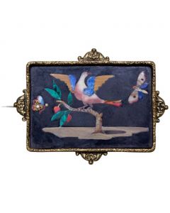 Small Plate with Bird Between Two Butterflies by Anonymous - Decorative Objects