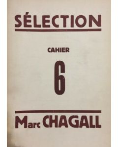 Sélection - Cahier 6 Marc Chagall