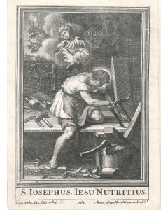 S. Iosephus by Philip Andreas Kilian - Old Masters Artwork