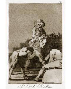 Al Conde Palatino by Francisco Goya - Old Master 