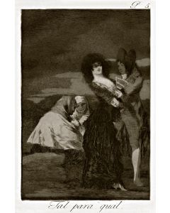 Tal Para Qual by Francisco Goya - Old Masters