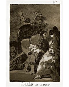 Nadie se conoce by Francisco Goya - Old Masters 