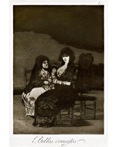 Bellos consejos by Francisco Goya - Old Masters