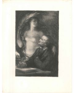 The Muse by Henri Theodore Fantin-Latour - Modern Artwork