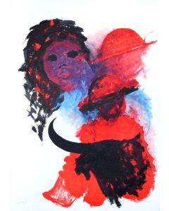 The Spanish Woman by Josè Guevara - Contemporary Artwork