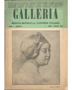 Galleria. Rivista mensile del Corriere Italiano 5/1924 by Ardengo Soffici - Rare Magazine