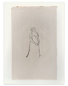 Anna Thibaud - From Le Café Concert by Henri de Toulouse-Lautrec - Modern Artwork