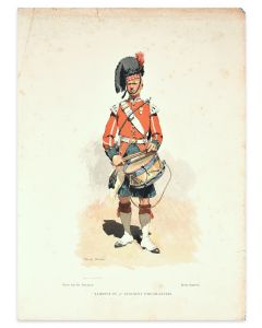 Tambour du 42° Regiment D'Highlanders by Édouard Detaille - Modern Artwork