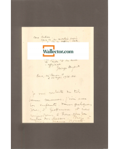 Ungaretti's Autograph : Before the Departures - Manuscripts