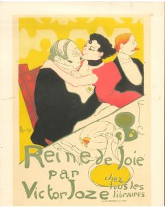 Reine de Joie by Henri de Toulouse Lautrec - Modern Artwork