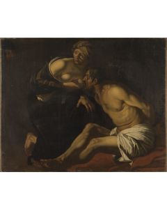Roman Charity by Anonymous - Old Master's Artwork