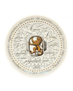 Leo - from Zodiac Plate Series by Piero Fornasetti - Design and Decorative Object