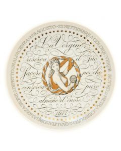 Virgo - from Zodiac Plate Series by Piero Fornasetti - Design and Decorative Object