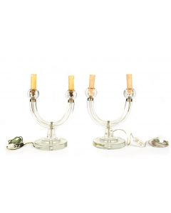 Glass Candleholder Lamps by Anonymous - Design Lamp