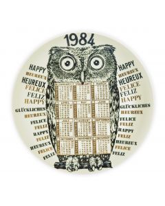 Happy 1984 - Calendario by Piero Fornasetti - Design and Decorative Object