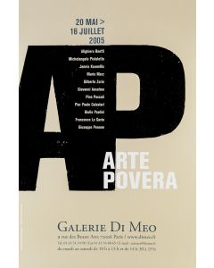 Arte Povera - Galerie Di Meo  - Contemporary Artwork
