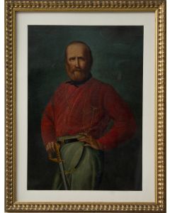Portrait of Garibaldi by Anonymous - Modern Artwork